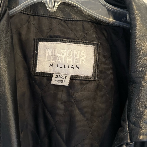 Wilsons Leather Classic Black Jacket - Picture 2 of 4